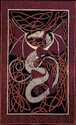 Celtic Dragon Curtain Drape Door Panel Window Trea