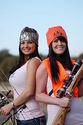 Rifle Hunters Orange Vest with Sexy Trucker Girls 