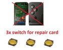 3x button micro switch for repair renault  key car