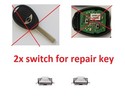 2x bmw mini cooper S switches buttons button for r