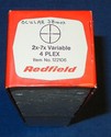 MINT VINTAGE REDFIELD 2X-7X RIFLE SCOPE-ORIG BOX /