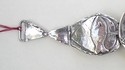 Watch women Handmade sterling silver and 9 k gold 