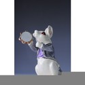 FABERGE RABBIT PLAYING TAMBOURINE trinket box Swar