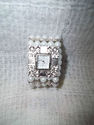 ***Fashion Watch with Beaded Stretch Band*** 
