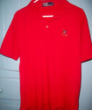 RALPH LAUREN POLO color RED Size MED Mens golf shi