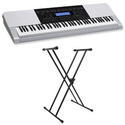 NIOB CASIO WK-220 Electronic Keyboard w/stand  76 