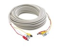 Audio Video DC Cable 30m White