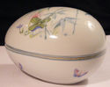 Castel Limoges France Large Porcelain Butterfly Eg