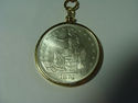  Very Nice Gold Keychain With 1871 Trade Dollar Co