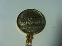 Very Nice Gold Keychain With 1926 Oregon Trail Ha