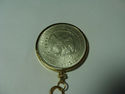  Very Nice Gold Keychain With 1871 Trade Dollar Co