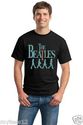 mens tshirt vintage Beatles band music musical roc