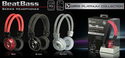 Platinum Collection BeatBass Headphone Color: Blac