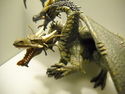 Papo 2005 two headed green Dragon figure 