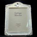 Godinger Crystal Silver Plated Wedding Picture Fra