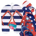  Summer Beach Patriotic Americana Stars Stripes Re