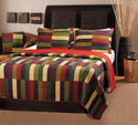 Jewel Royal Jubilee Multicolor Quilt Bedspread Sha