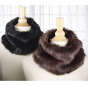 Faux Mink Neck  Scarf