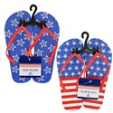 Patriotic Summer Flip Flops  Beach Slippers 