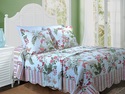 Chic Shabby Secret Gardens Butterfly Bedspread Qui