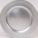  SILVER ROUND CHARGER PLATES(NEW)