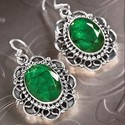 Beautiful Exquisite  15 ctw Oval Shaped Emerald Gr