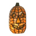 TIFFANY STYLE HALLOWEEN JACK-O-LANTERN LAMP(NEW)