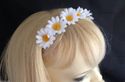 Daisy Hippy Hobo Hairband, all  handmade Great for