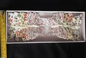 FE3200 Floral Print Butterflies on seperate wires 