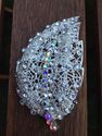 Wedding & Flower Craft Leaf shaped Brooch decorate