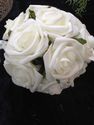  Wedding & Flower Craft Ivory Foam Rose Pomander F