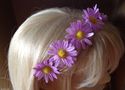 Tigerlilly Original Pink Daisy Hippy/Hobo Hairband