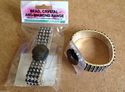 Add Bling with this Black Diamante Corsage Bracele