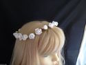 White Boho Ladies Floral Flower Festival Wedding G