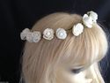Ivory Boho Ladies Floral Flower Festival Wedding G