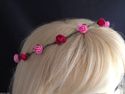 Cerise & Pink Boho Ladies Floral Flower Festival W