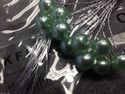 8mm Pearl Beads bunch of 12 on wire stem, great fo