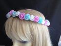 Boho Ladies Floral Flower Festival Wedding Garland