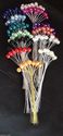 8mm Pearl Beads bunch of 12 on wire stem, great fo