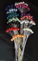 8mm Pearl Beads bunch of 12 on wire stem, great fo