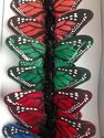 Mixed Strong Coloured feather Butterflies x 12 on 