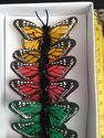 Mixed Strong Coloured feather Butterflies x 12 on 