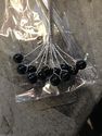 8mm Pearl Beads bunch of 12 on wire stem, great fo