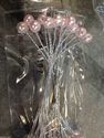 8mm Pearl Beads bunch of 12 on wire stem, great fo