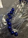 8mm Pearl Beads bunch of 12 on wire stem, great fo