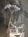 8mm Pearl Beads bunch of 12 on wire stem, great fo