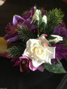Glittered Maple Leaf bunches of 6 leaves, Great fo