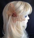Copper Gauze Butterfly Hair clip or Brooch Great f