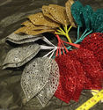 Add Bling with these Glittered Leaf bunches, Great