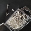 Apac & Oasis Diamante Pins with 5cm head 100pins p